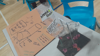 A model from the 'Stop the spread' Discovery Day (5)